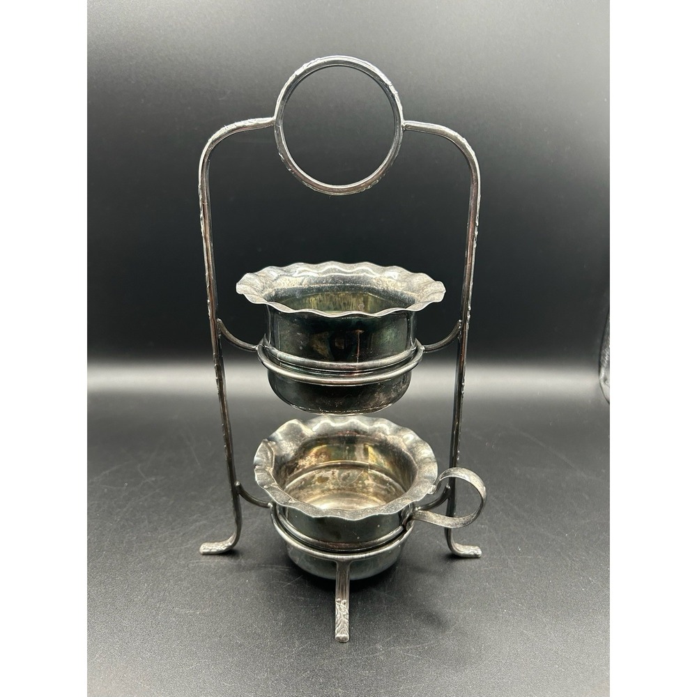 VTG Celtic Quality Plate Sugar & Creamer Caddy Set